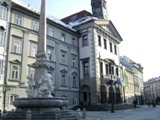 promenade touristique au centre ville de Ljubljana